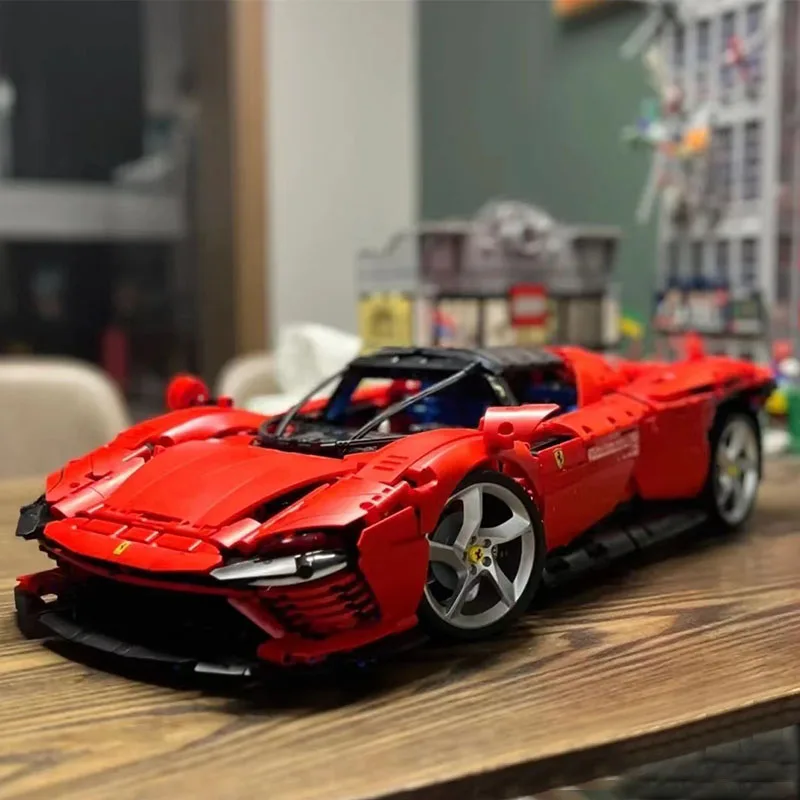 

Technicial Racing Car 50003 Daytona SP3 Super Car Model 3778PCS Building Blocks Bricks Toys Kids Gift Set Compatible with 42143