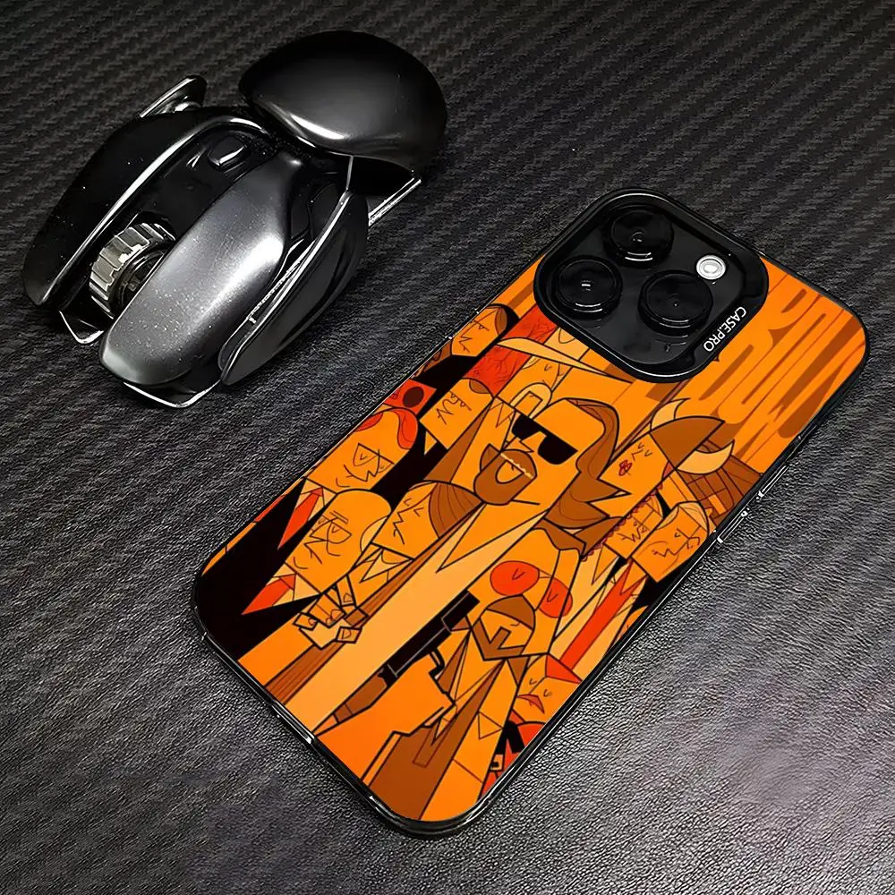 Фото Чехол для телефона The Big Lebowski для iPhone 17 Pro Max 15 16 14 Plus 12 13 X XS Max XR 11 Pro, цветной серебристый чехол №3