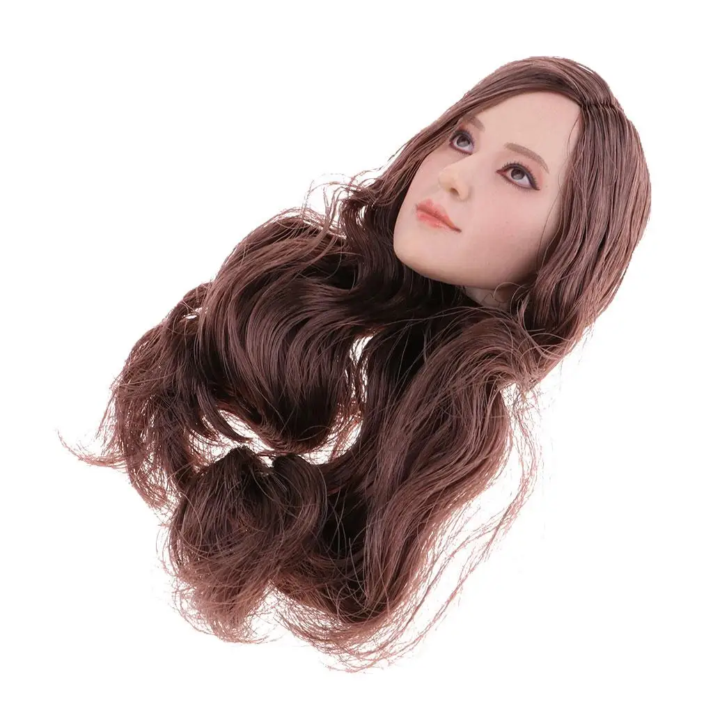 

1:6 Female Head Sculpt for 12inch HT/Phicen/Kumik Action Figures