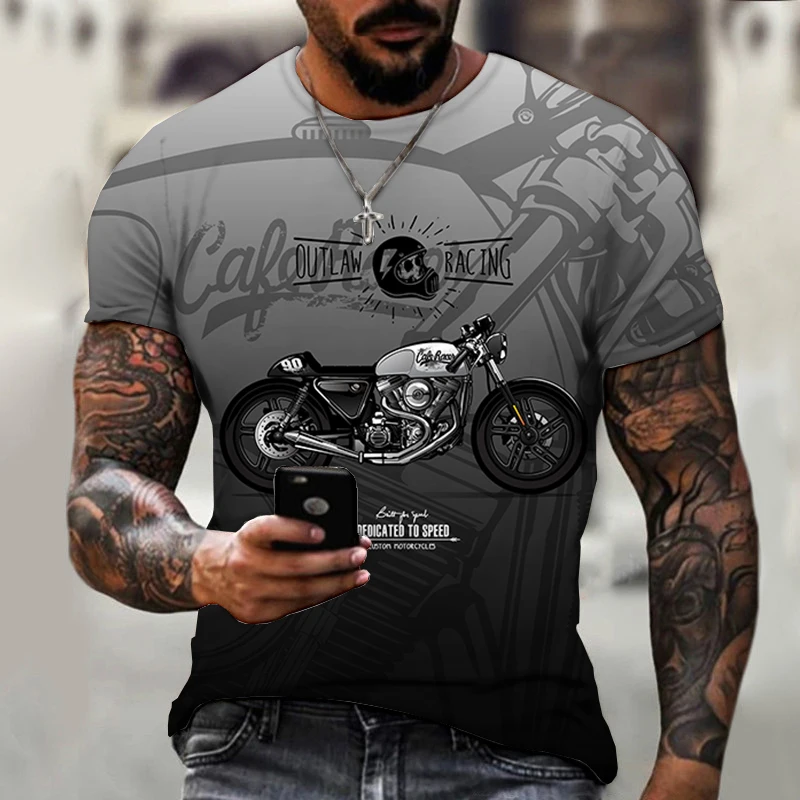 

Футболка мужская оверсайз с коротким рукавом и 3D-принтом, в стиле ретро