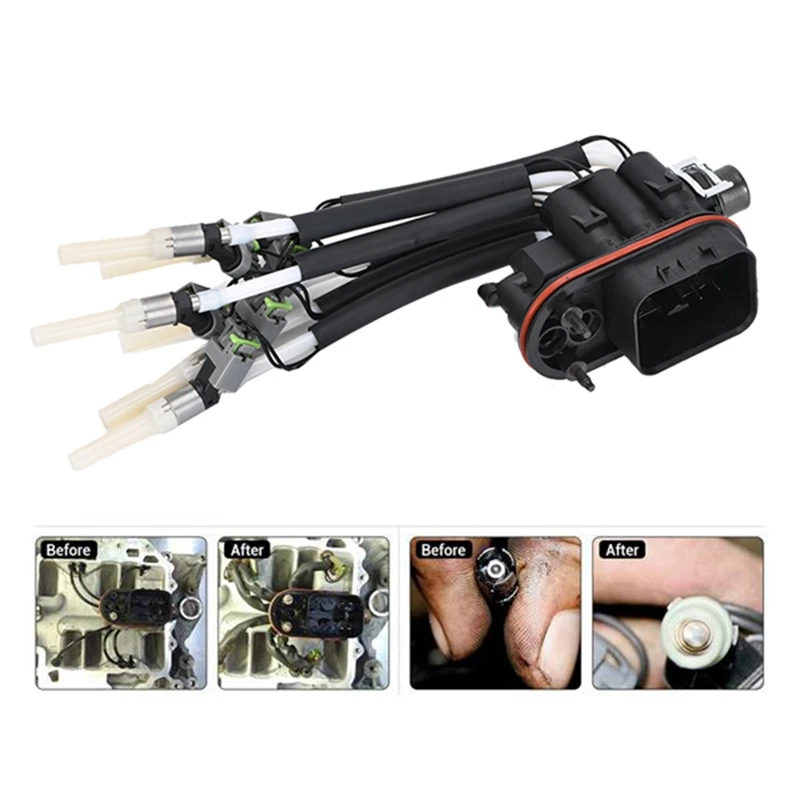 Замена топливной форсунки с кронштейном для Chevrolet Express Silverado 1500 GMC Sierra Savana 4.3L V6