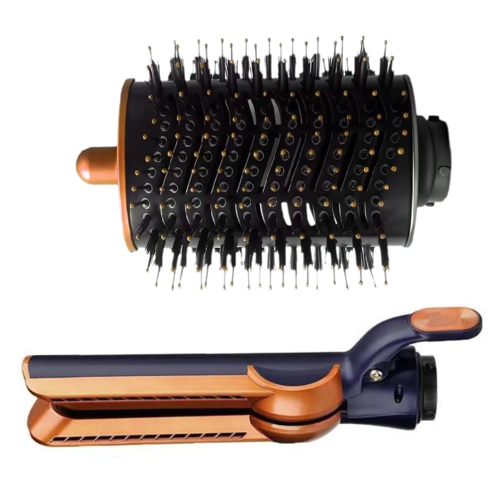 Фото Насадка-расческа popop Smoothing Brush & Airflow для фена Dyson Airwrap HS01 HS05 HS08 для придания объема и контроля пушистости волос №3
