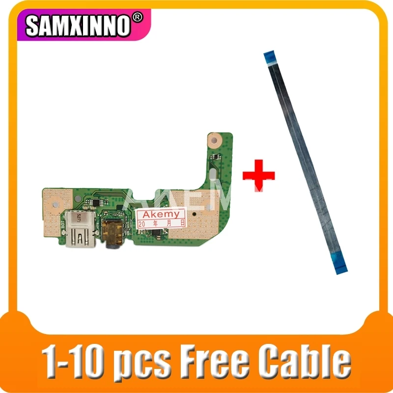 

1-10 шт. новый оригинальный Akemy для ASUS X555 X555U X555UJ_IO USB плата для чтения аудиокарт с кабелем REV: 2,0 мб 100% протестирована Быстрая доставка