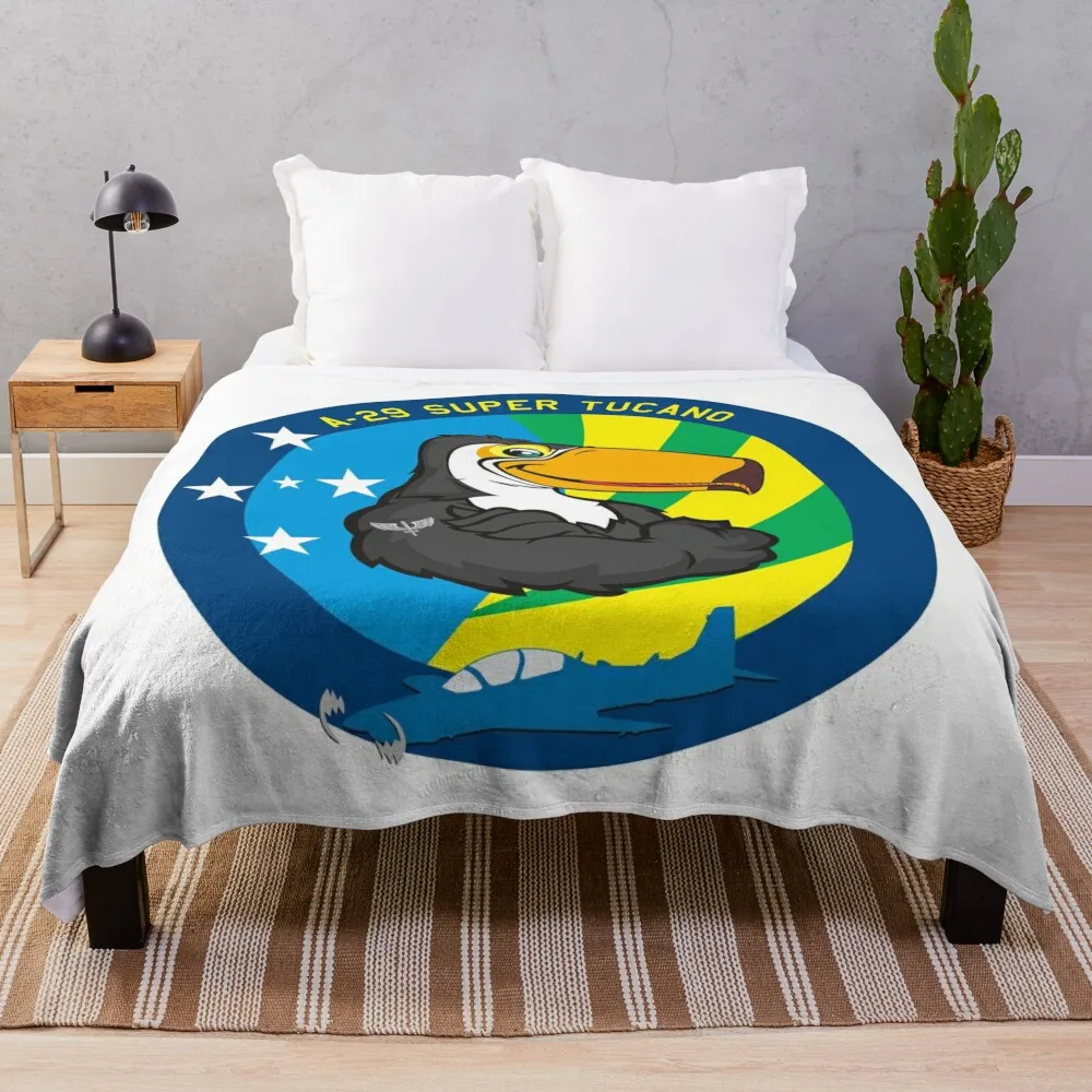 Embraer A-29 Super Tucano - цвета FAB пледы для дивана декоративные одеяла дивана-кровати