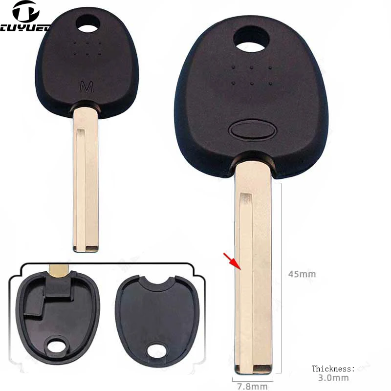 

10 шт., заготовки для автомобильных ключей Hyunda Accent Solaris