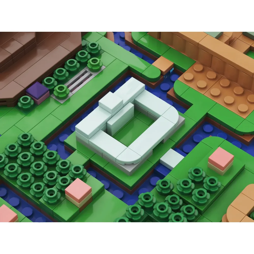 Фото Gobrick MOC ссылка на предыдущую модель планшетов мира, строительные блоки, модель карты предыдущей игры, сборные блоки, игрушки №4