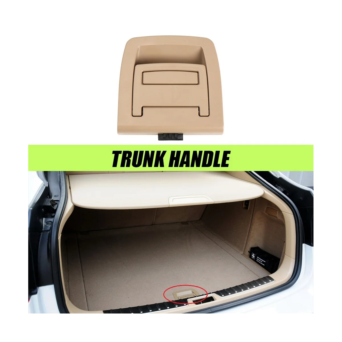 51479120283 автомобильный Съемник багажника задняя дверь внутренний съемник для BMW X5X6