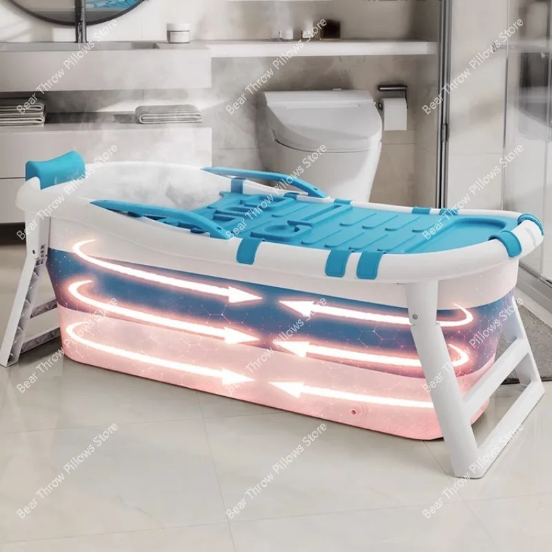 Складная ванна для всего тела большая взрослых простые портативные ванны