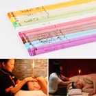 10 шт., натуральные ушные свечи, инструмент для удаления ушного воска, медицинская восковая свеча, Индиана, термомагнитный очиститель здоровья