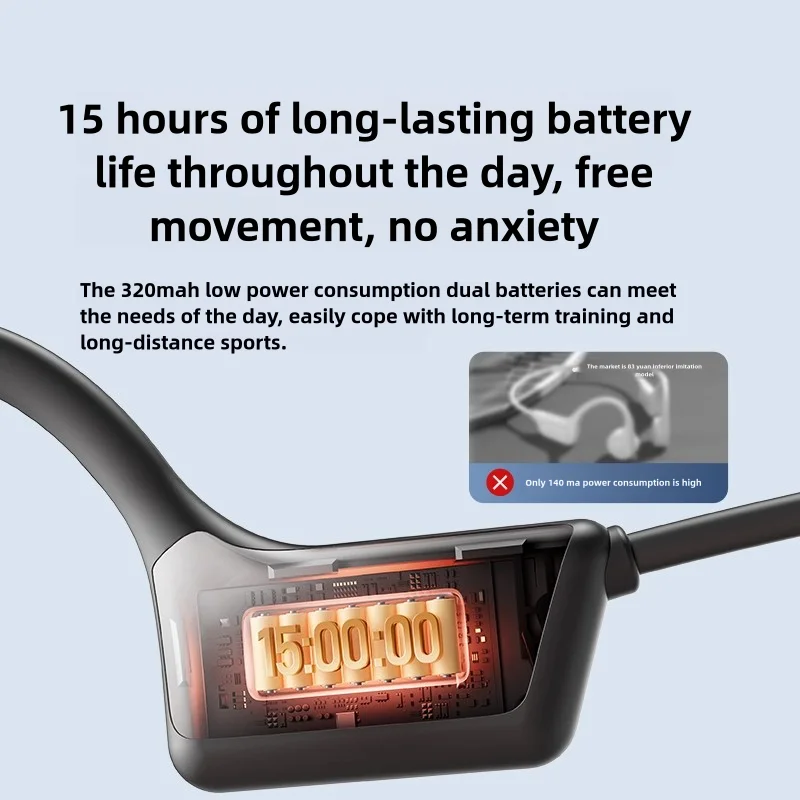 Беспроводные наушники Kinglucky X7 Conduction