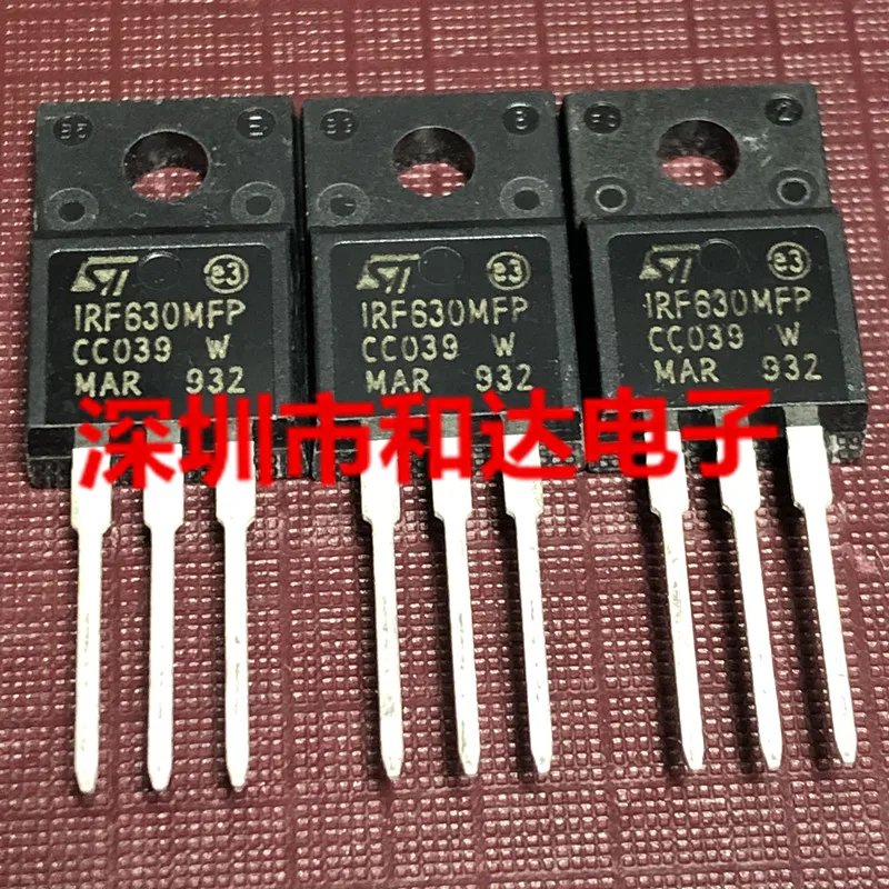 

10 шт., фотоаппарат IRF630MFP TO-220F 200V 9A