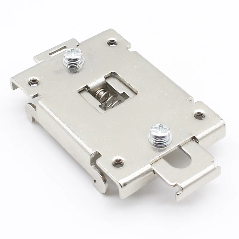 1pcs single phase SSR 35MM DIN rail fixed solid state relay clip clamp with 2 mounting screws | Обустройство дома
