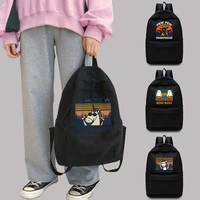 womens backpack unisex school bag teen college travel backpack pew print pattern backpacks laptop bag harajuku sports backpacks