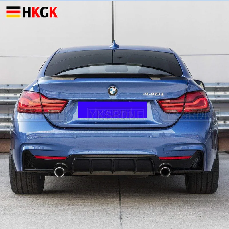 

For 2013-2019 For BMW F36 GRAND COUPE 420i 425i 428i P Style Spoiler ABS Plastic Material Car Rear Wing Color Rear Spoiler