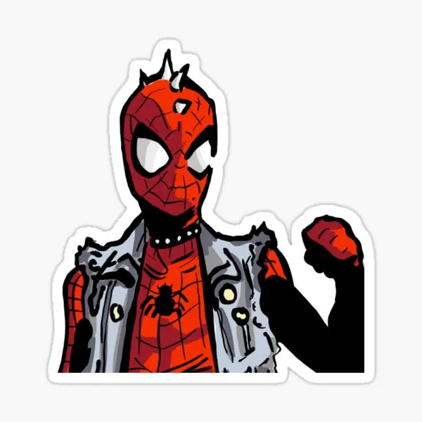 

Punk 5PCS Stickers for Decor Luggage Window Room Home Bumper Background Cartoon Funny Car Print Laptop Art Anime Living Room