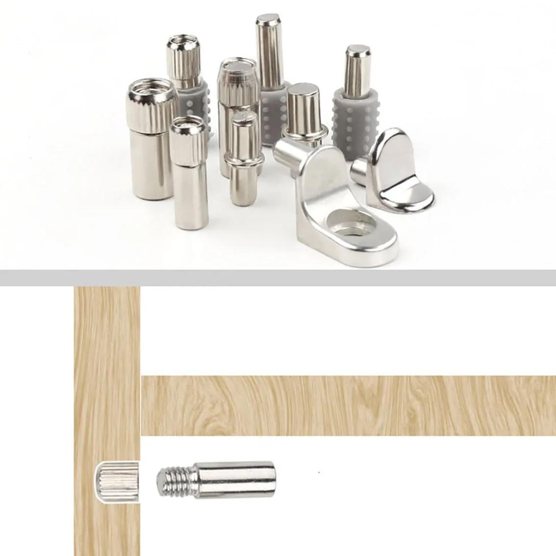 4 шт. шпильки для полки с металлическими шпильками поддержка разделитель