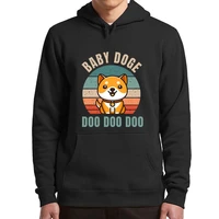 baby doge hoodies crypto trader babydoge token mens clothing casual soft unisex oversized hoodie