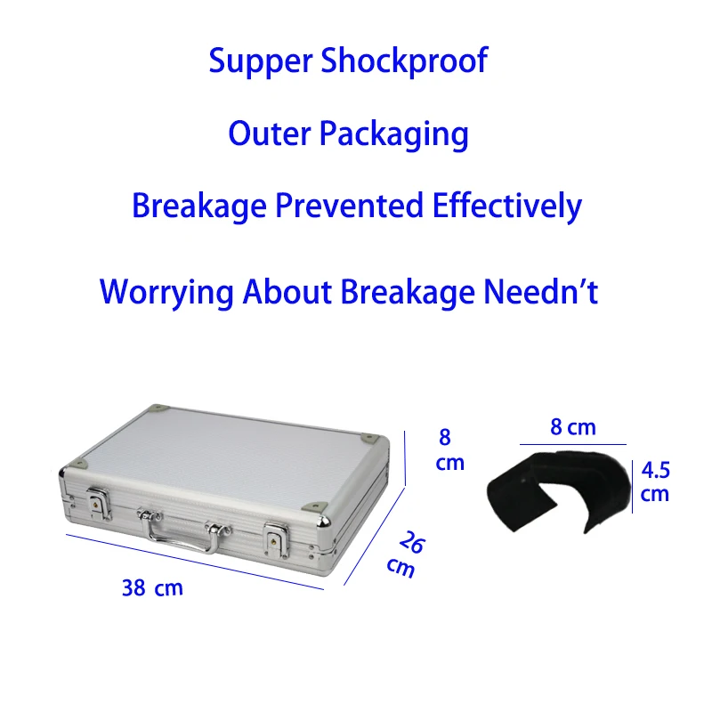 6/10/12/24 Girds Luxury Premium Quality Watch Box Aluminum Alloy Produc Pattern Storage Clock Box Collection Display Gift Boxes