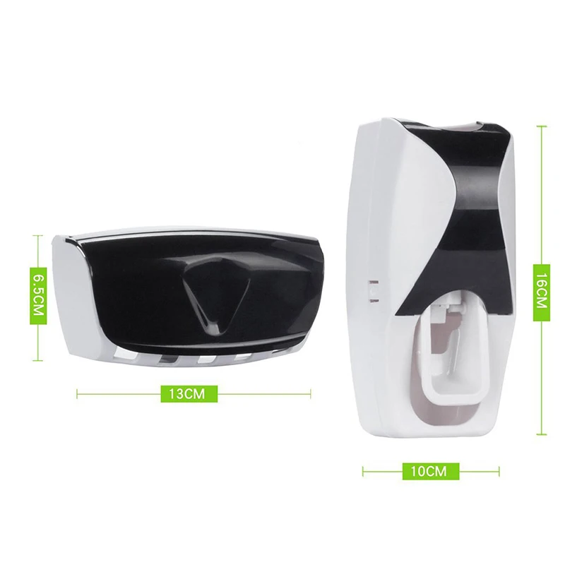 Держатель для зубной пасты и щетки набор диспенсеров пылезащитный с липким