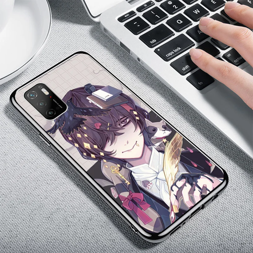 Чехол для телефона с рисунком Bungo Stray Dogs Xiaomi Poco X6 X5 X4 Nfc X3 Pro F6 F5 F4 Gt F3 F2 F1 M5S M4 M3 Soft Fundas