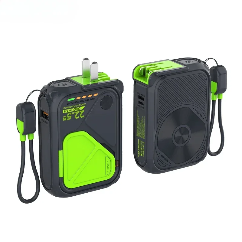 Магнитный беспроводной внешний аккумулятор с емкостью 20000 мАч быстрое зарядное