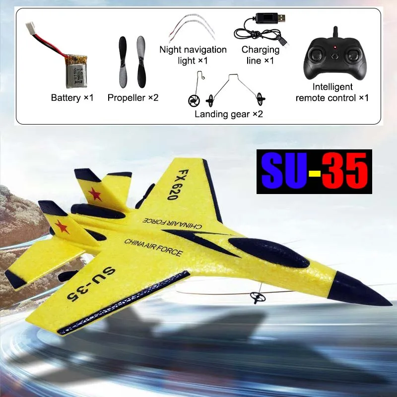 

2.4G Remote Control Plane SU35 RC Airplane Aircraft Model Toys for children