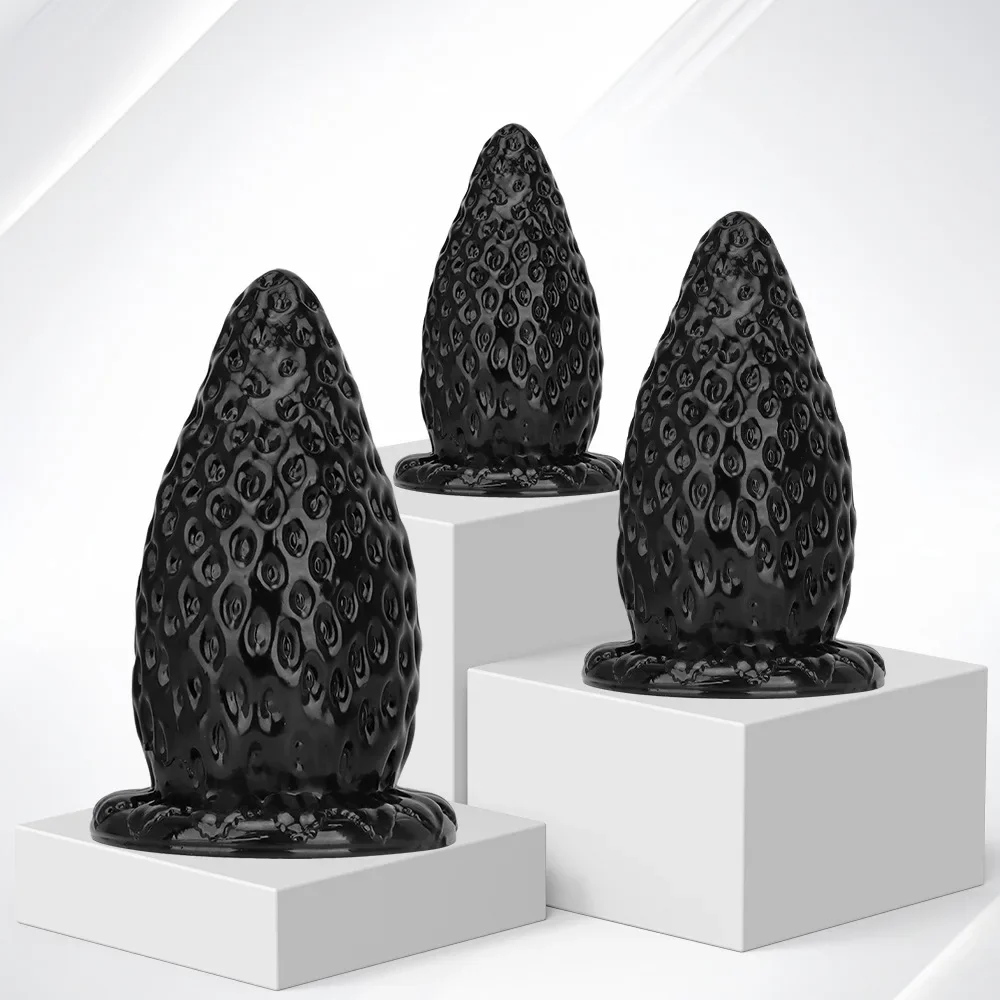 Truskawkowa wtyczka analna Wtyczka do masturbacji dla kobiet Produkty erotyczne Dylator analny Masażer prostaty Zabawki mężczyzn Sklep erotyczny