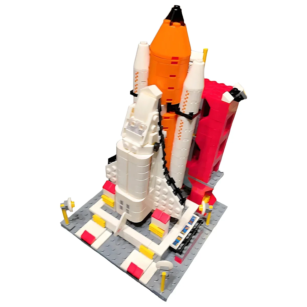 1000 шт. 6 в 1 космический корабль ракетная пусковая башня модель космического