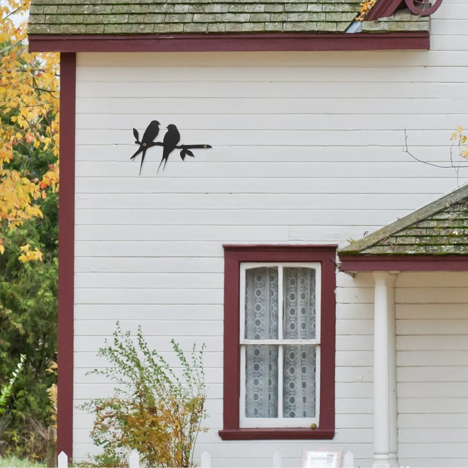 

Hummingbird Tree Plug-in Land Decor Garden Stakes Metal Insert Rod Iron Crafts Decorative Rods Hanging Wall Decoration