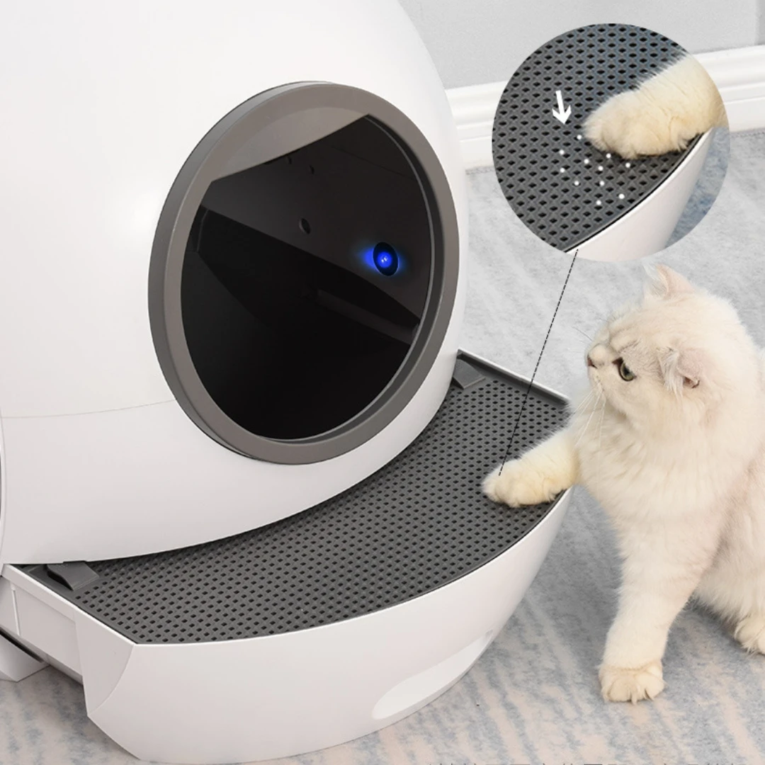 Полностью автоматическая умная коробка для кошек с большим ящиком