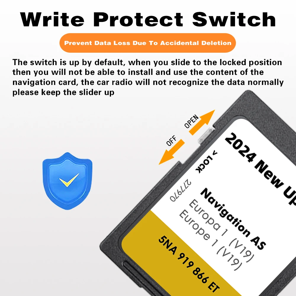 Для VW Sharan 7N из 2015 г. Обновление AS V19 Карта GPS-системы Навигация SD 32 ГБ