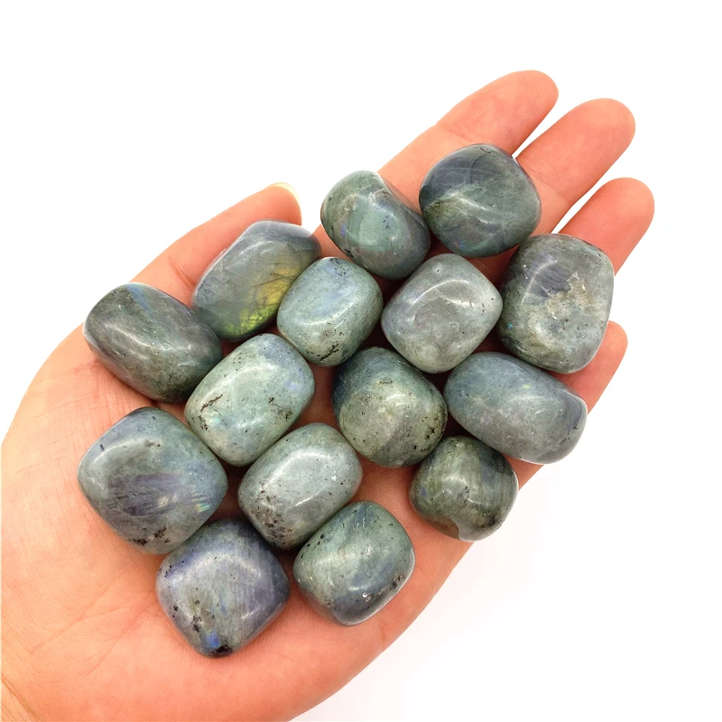 

Beautiful 100g Natural Labradorite Crystal Tumbled Bulk Healing Mineral Specime Gemstones Gem Raw Aquarium Quartz Crystals