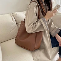 luxury designer high capacity tote handbags for office women 2022 brand designer solid color shopper shoulder shopping bag