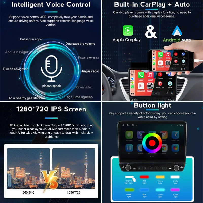 Автомагнитола на Android 11 для Renault Logan 1 Sandero 2009-2015 Lada Largus Lergus 2012-2020 Dacia Duster 2010-2017