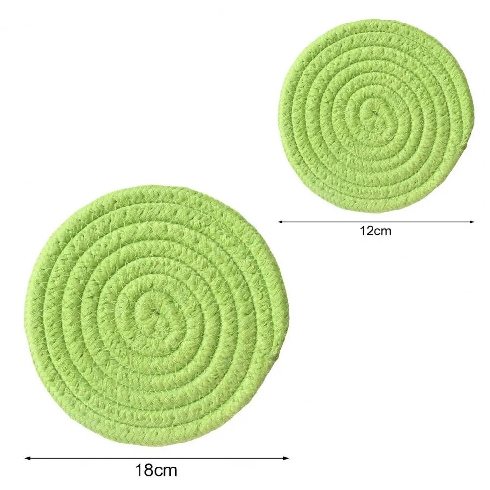Коврик для чашки защитный хлопковый шнур без запаха изоляционный коврик кухни