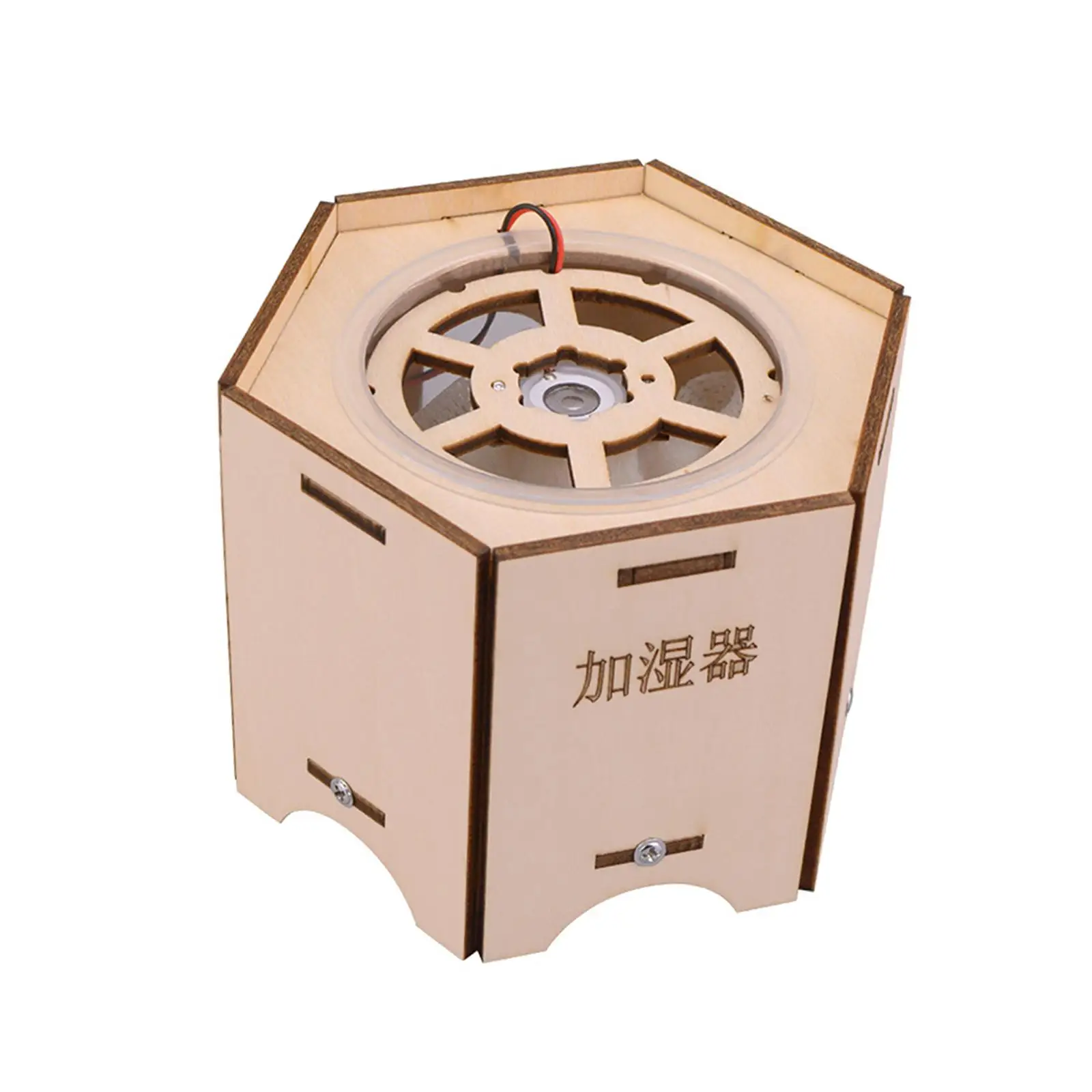 

Wood Humidifier Decorations Assembling Manual Experiment Toy Model for Indoor Outdoor Children