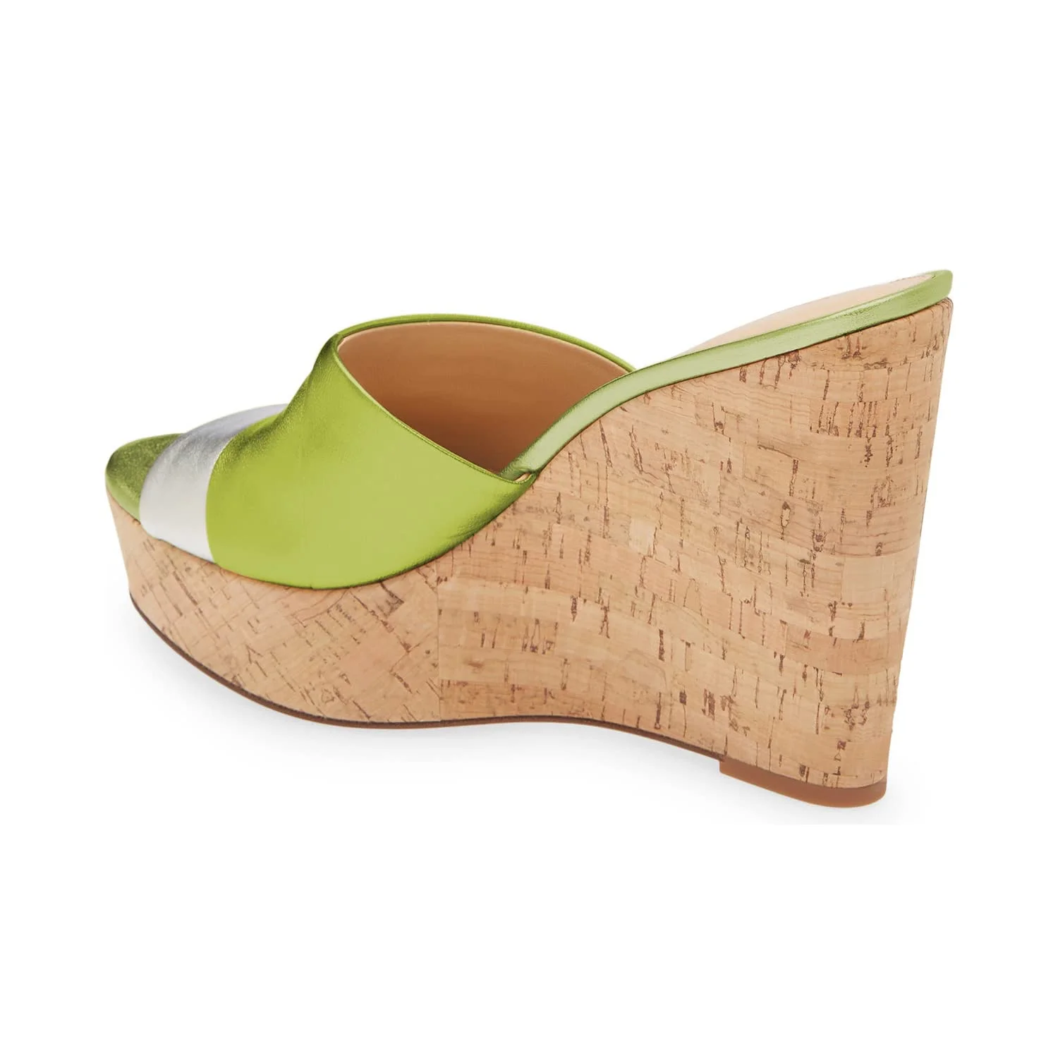 FOWT Wood Wedge High Heels Mixed Color Sippers For Women Mature Elegant Peep Toe Fashion Slide Ladies Sandals Large Size 14 15