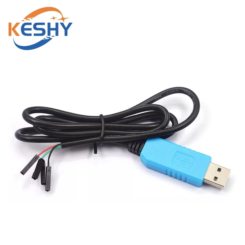 Фото PL2303 Кабельный модуль USB-UART TTL FT232RL PL2303HX Передача USB-TTL RS232 Модуль адаптера последовательного порта CH340 Кабель загрузки №5