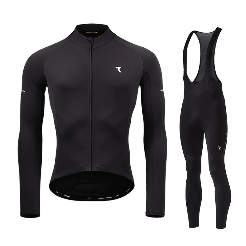 

2023 Ryzon Spring Riding Suit Autumn Cycling Jersey sets Men Long sleeve Cycling Clothing MTB Bike Shirt uniform Bicycle maillot