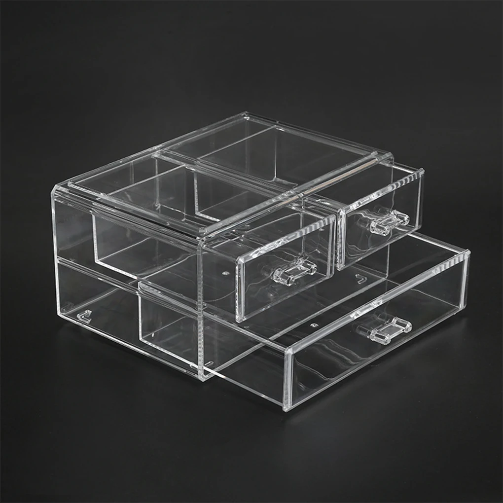 

Ящик для хранения косметики, органайзер для дома, контейнер для основы, теней, помад, ящик для косметики, органайзер для косметики