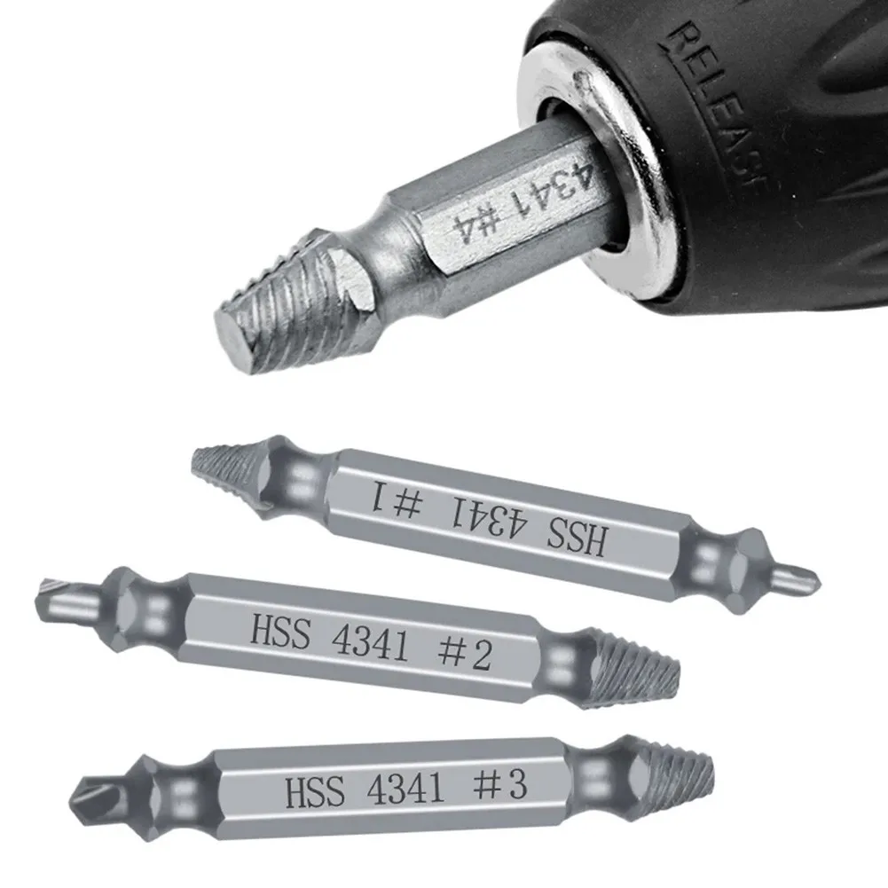 5 шт. экстрактор для удаления поврежденных болтов сверла 2-4 мм/3-5 мм/4-8 мм/5-10 мм/6-12