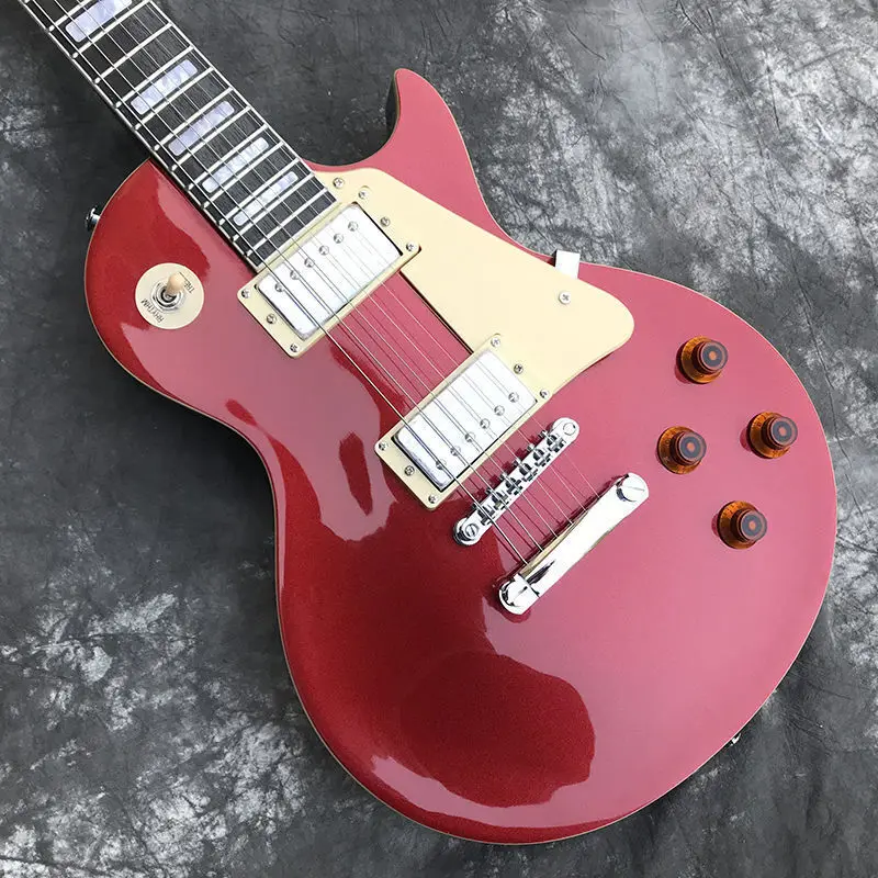 

Hot Sale Factory Customized Bright Red LP Electric Guitar with High Quality