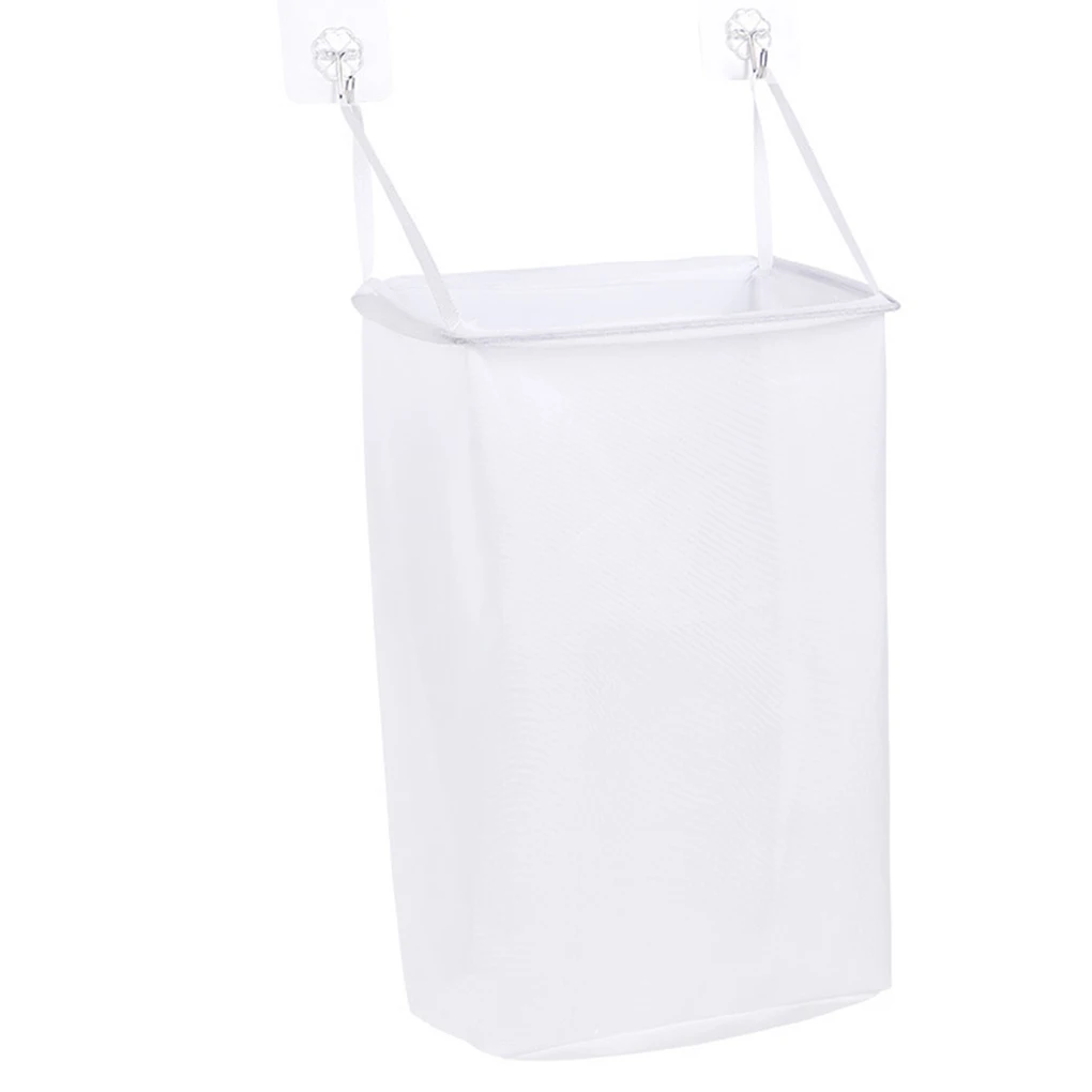 

Wall Hanging Laundry Basket Underwear Socks Barrel Bucket Clothing Storage Bag Bathroom Laundry Organizer