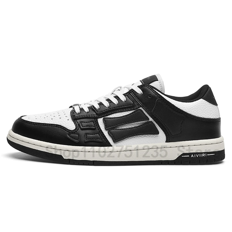 

2023 New AMIRI PURE Original High Quality Casual Sneakers Men Skateboarding Chunky Trainers Bone Shoes Women Footwear Shoes