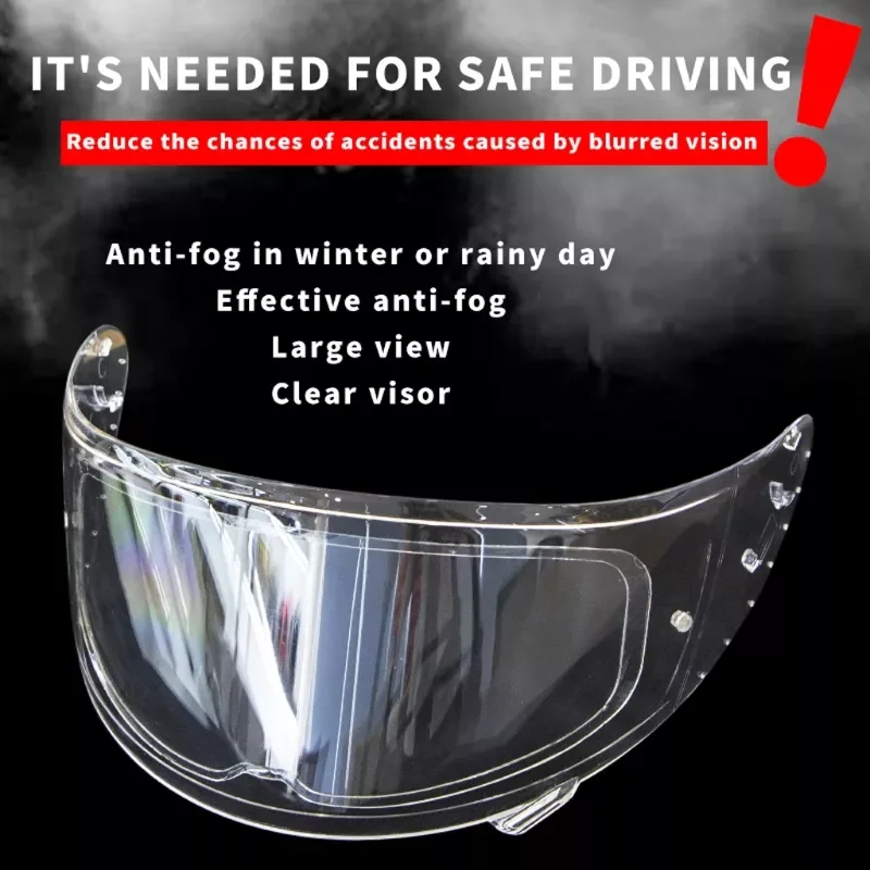 

Anti Fog motorcycle helmet Films Universal Clear Anti-Fog Patch Film High Clear for Visor Helmets Accessories