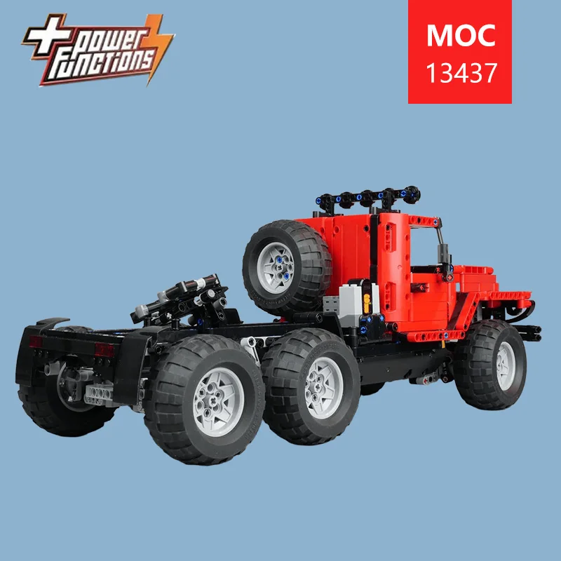 Индивидуально разработанная модель внедорожника MOC 6X6 Technic - Модная развивающая игрушка - Веселый конструктор - Подарки на праздники (art.: 3920db80bee43) - 3920db80bee43