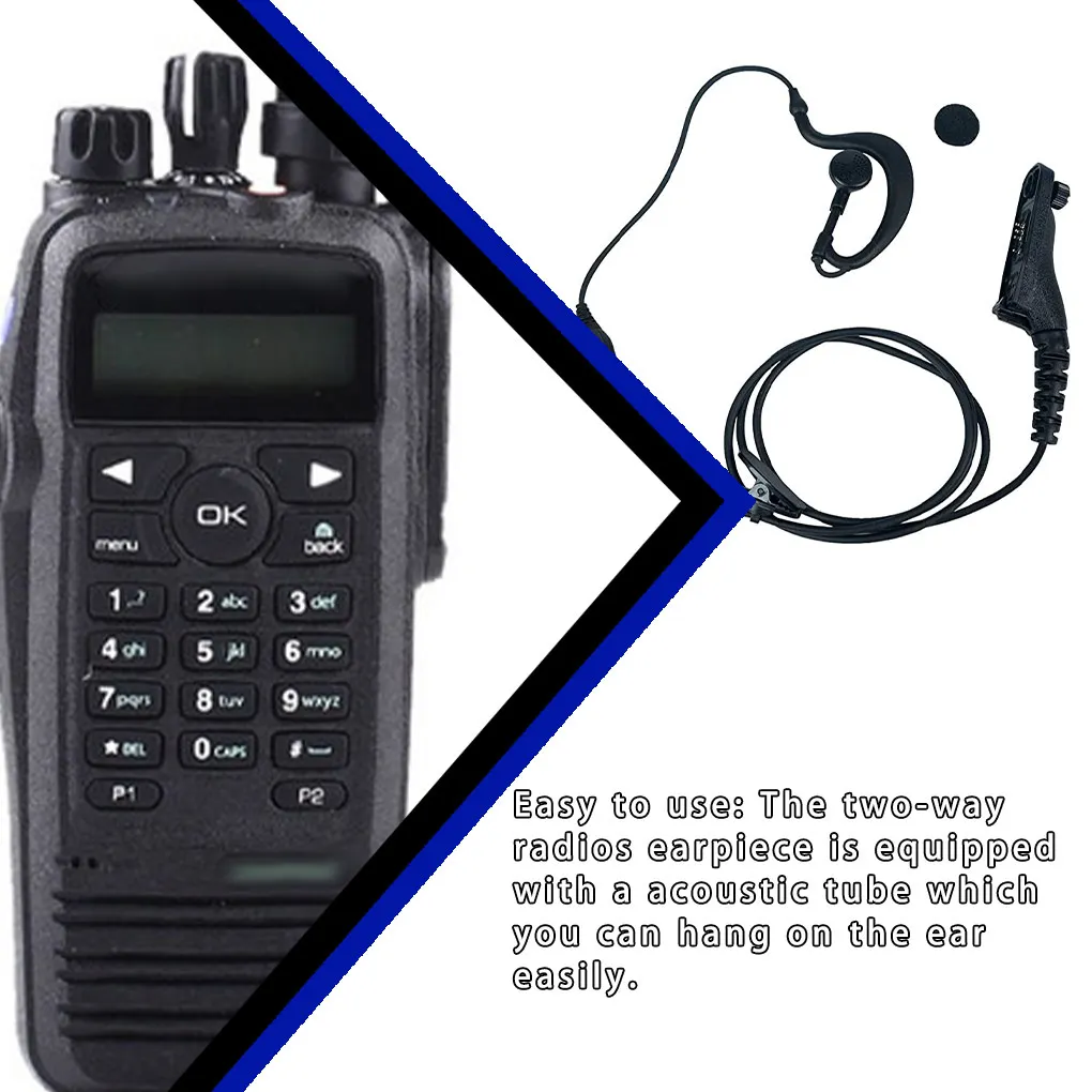 

Держатель для наушников для рации Motorola XPR 6000/6500/7000/7550/P8200/P8268
