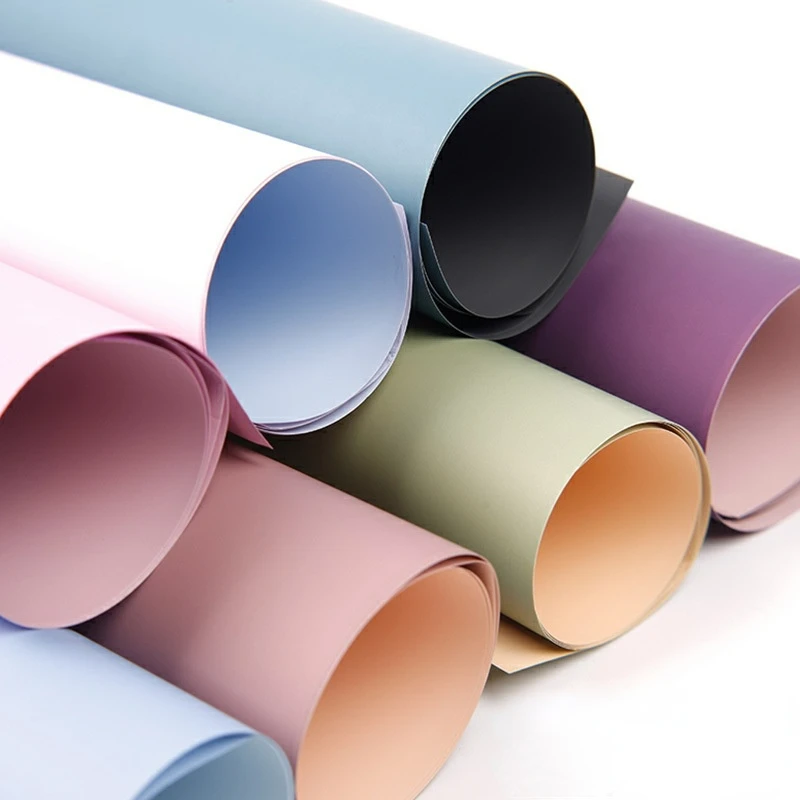 

20Pcs/lot 60x60CM Flower Packaging Paper Floral Wrapping Scrapbooking Paper Gift Decorative Paper Home Party Decoratin Supplies