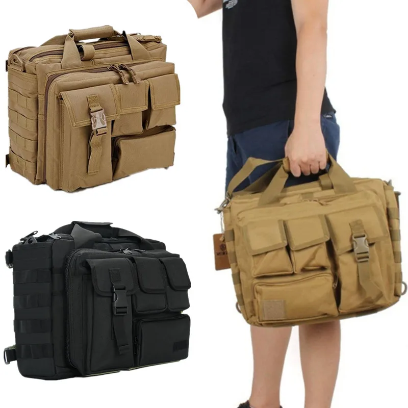 Tactical Molle Nylon Messenger Shoulder Bag Laptop Handbags 