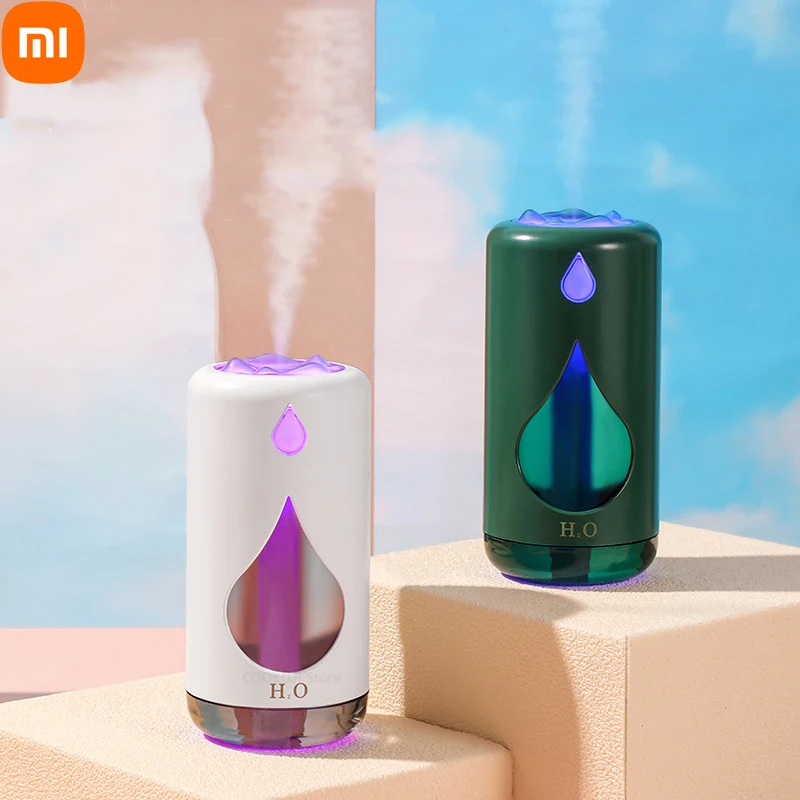 Xiaomi Air Humidifier USB Mini Portable 260ml Essential Oil Aroma Diffuser Home Car Desktop Sprayer with Color Night Light